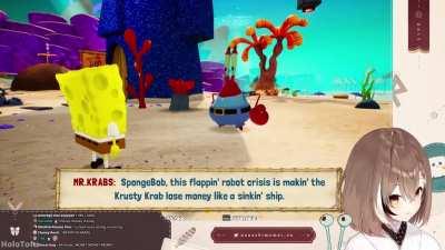 Mr. Krabs is an imposter