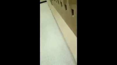 Bro found Derek's secret sauna entrance 💀