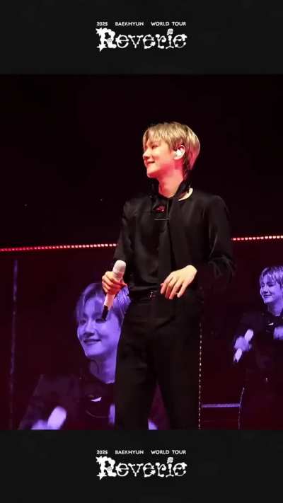 251021 INB100 Instagram Update with Baekhyun: 2025 BAEKHYUN WORLD TOUR <Reverie> in MANILA