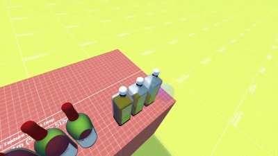 I created a liquid-in-container shader in the Godot engine! GitHub link is in comments and under MIT license.