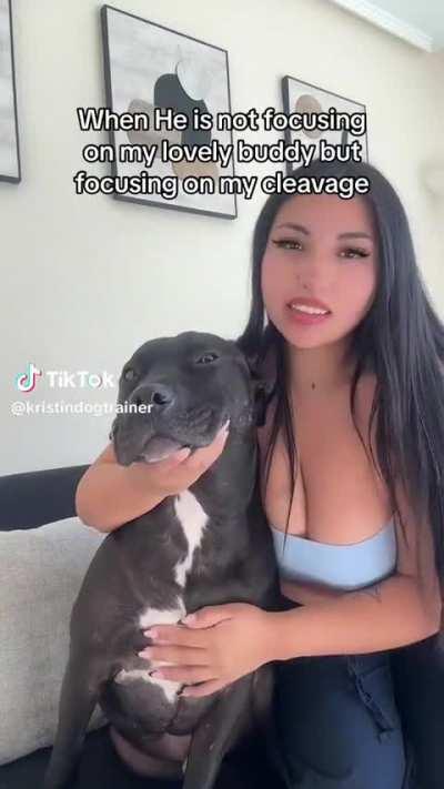 @kristindogtrainer You meet me outside I just don't want Tyson to make you jealous of us