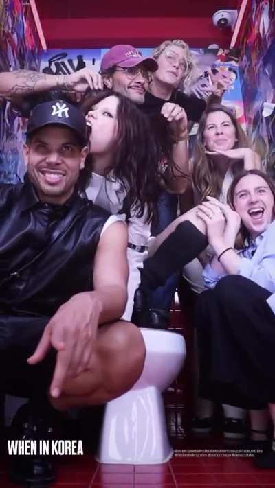 Jenna and her crew having fun in South Korea at Wednesday Doom Tour | 10th August 2025