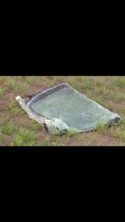 Ferrari ripped in half 