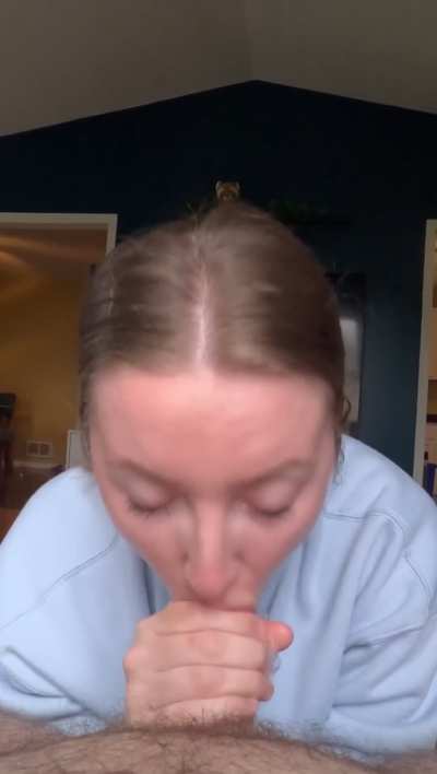 She loves finishing the job