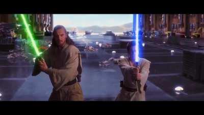 Darth Maul's New Lightsaber (Inspired by u/DarkStormPT's post)