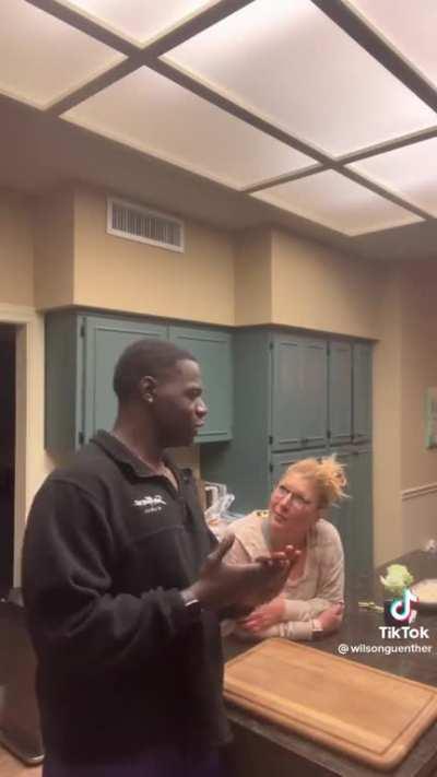 You know it’s true love when the child you adopt feels like your own biological son :) Also the way he just points to the back of his hand- 😭