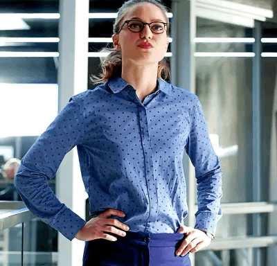 Jealous secretary Melissa Benoist isnt happy you’re leaving for the week on a trip with your GF and having her work with someone else…