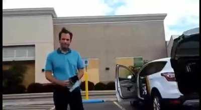 Interesting conversation with news reporter