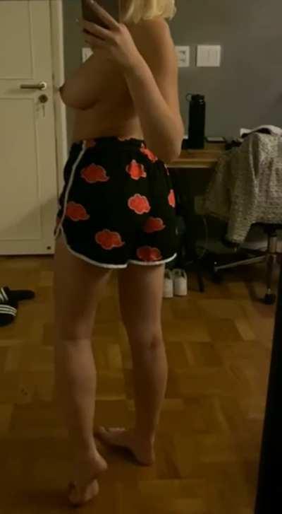 Practicing my sexy jutsu