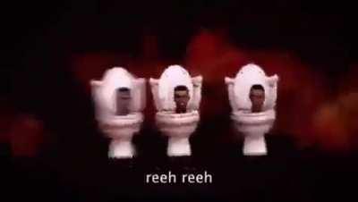 Damn skibidi toilet rap