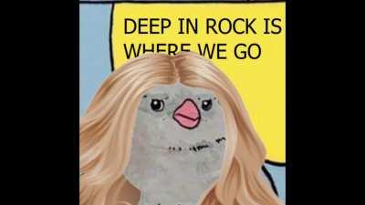 NEVER LISTEN AN ELF ! ROCK AND STONE !