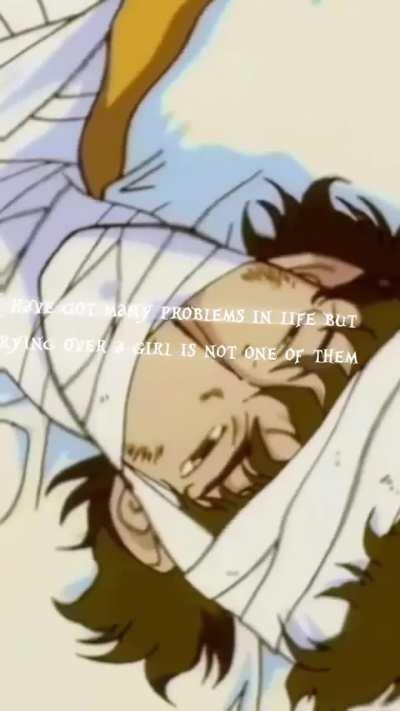 It will be very good to only have problems about not having a girl