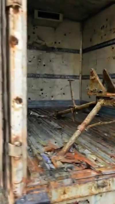 Went from bread truck to Swiss cheese truck