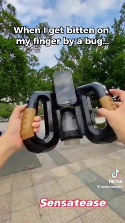 Just a finger cleaner