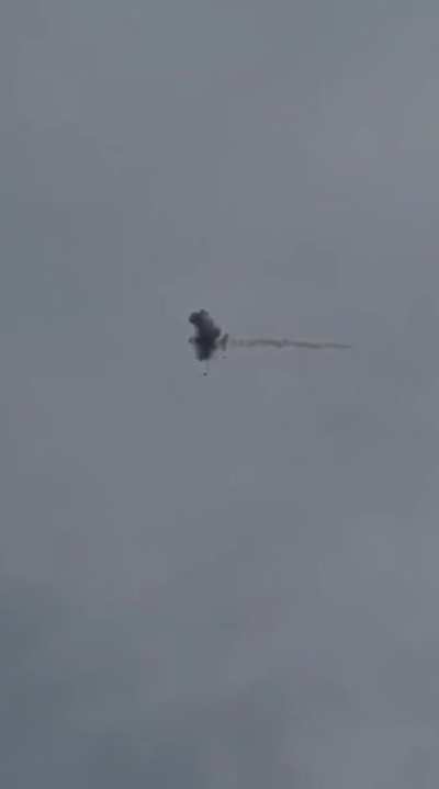 Soldiers of the 95th Air Assault Brigade filmed the interception of an enemy Lancet UAV from the ground.