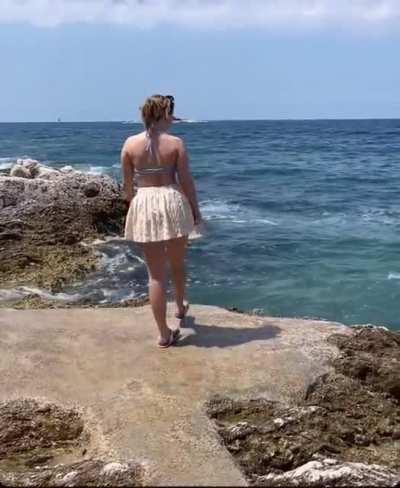 Und ein kleines Video gab es auch noch von Julia Beautx im Urlaub