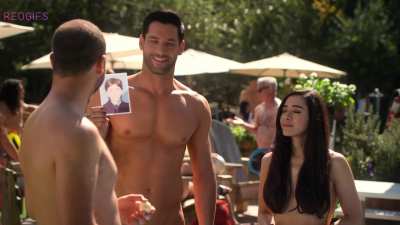 Aimee Garcia & Tom Ellis, Sloan Robinson & others - Lucifer s4e06 (US2019) (1/2) - Obstructions fun