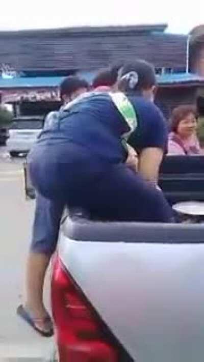 Interesting food market