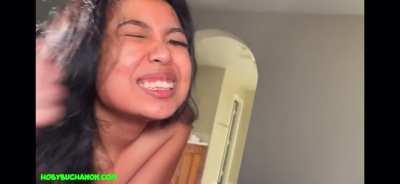 Luna Mills asking for it