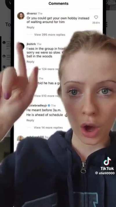 Insane tiktok algorithm also found in comments section