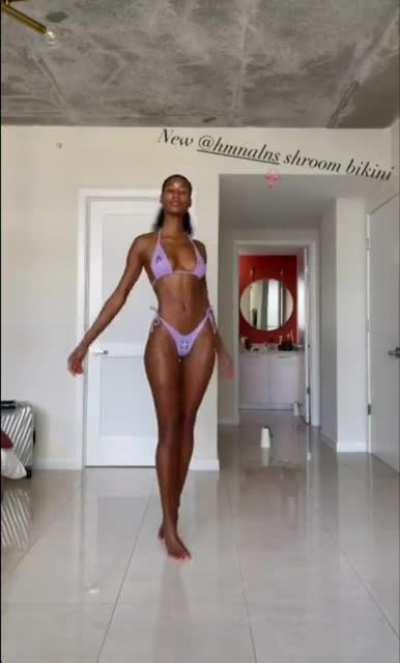 Jazzma Kendrick Purple Rain bikini