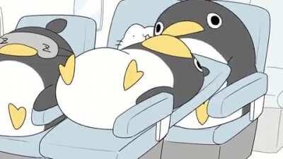 Relaxing on an airplane (からめる on youtube)