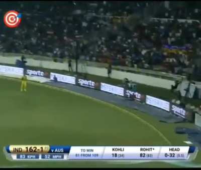 Now we know why travis gets charged up against Rohit 