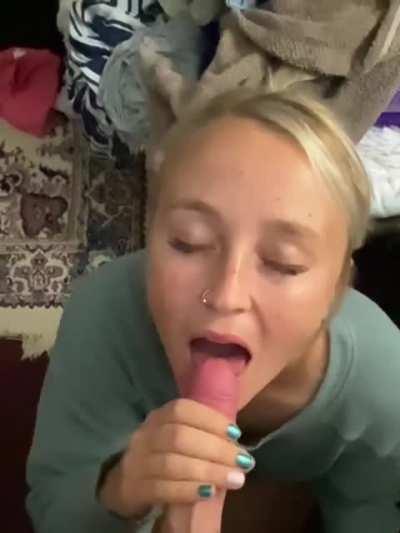 Ladies you better hide your husband from me or I’ll swallow every bit of his cum