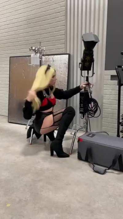 Brianna Boho carrying the production 🎬