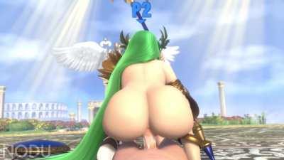 A fucking match with Palutena!