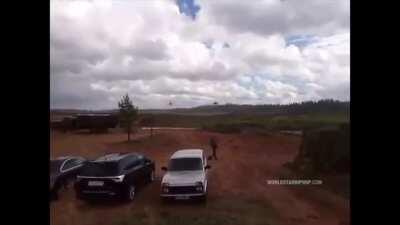 Here is something which is not a firework .