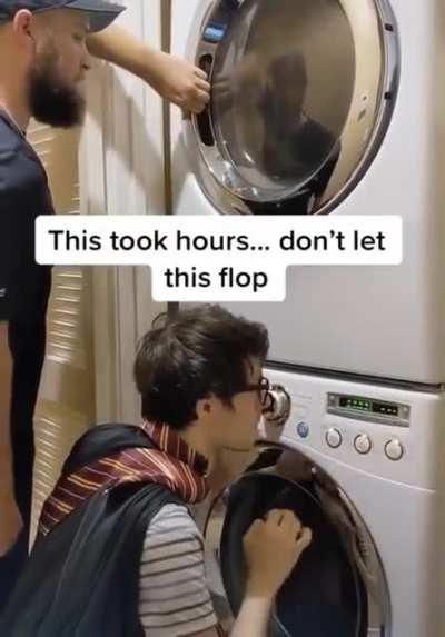 Peak lockdown boredom.