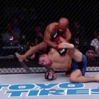 Saw this and thought of a recent post made, from tachi-waza to ne-waza, a smooth transition