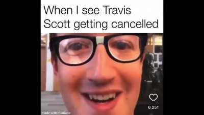 That Travis Scott is a real jerk