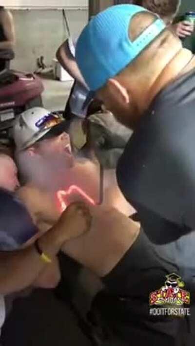 At least he got an M on his chest