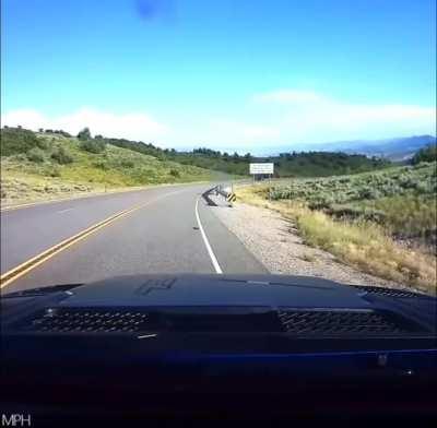 What could go wrong pulling a quick U-turn?