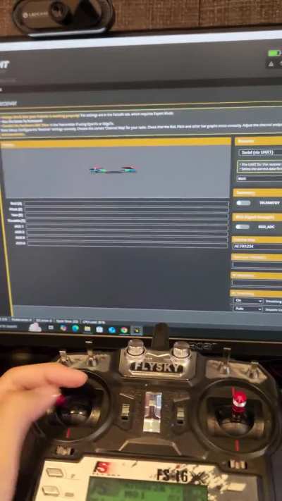 transmitter and receiver not detected on betaflight