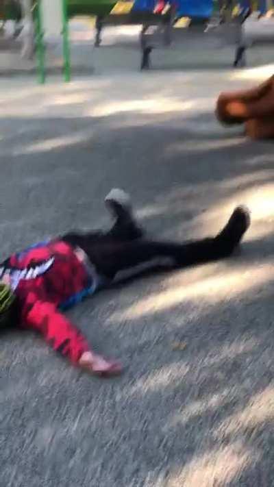 Stupid kids doing stupid stuff