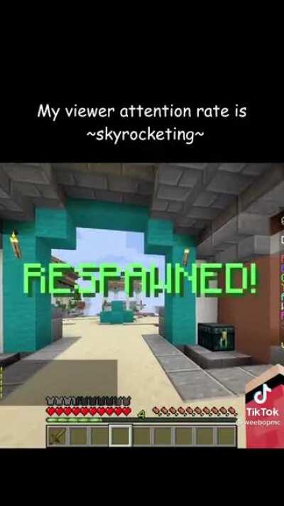 He realised who the viewer was :o