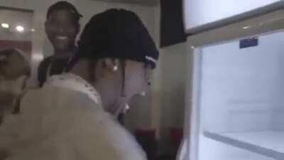 Reminder that travis hate refrigerator