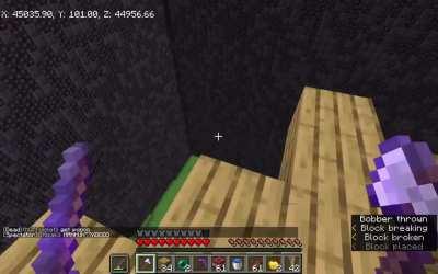 This cool, silly thing that you can do with dripstone, it's really cool and silly I think.