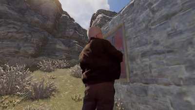 POV a naked spawns on the beach and sees my base