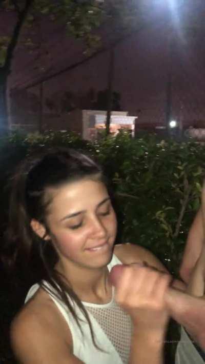 Let him satisfy you and then satisfy him