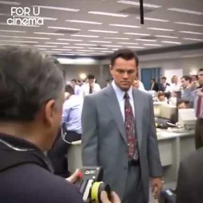 Leonardo DiCaprio turns it on