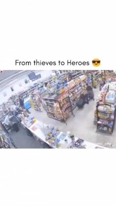Thieves to heroes