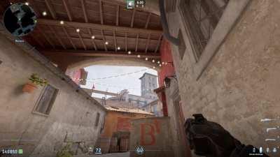 CT Boost Smoke and Deep Coffin Smoke on CS2 Inferno