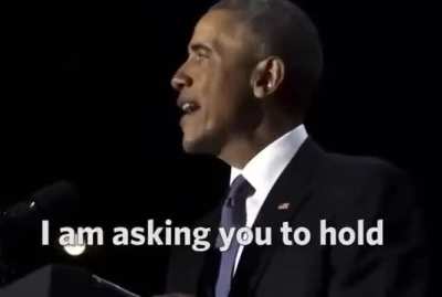 That's what a real President looks like.