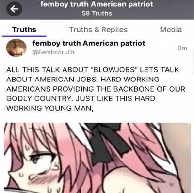 LET'S TALK ABOUT AMERICAN JOBS (NSFW, original by Gianni Matragrano)