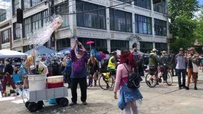 Antiffa leader spotted at CHAZ today.