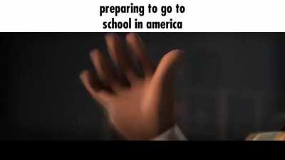 preparing to go to school in america: